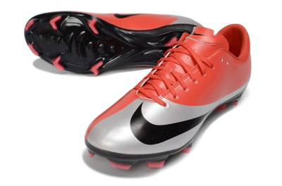 Nike Air Zoom Mercurial Vapor 16 Elite FG Firm Ground Soccer Cleats - Red/Vibrant Red/Steel Gray
