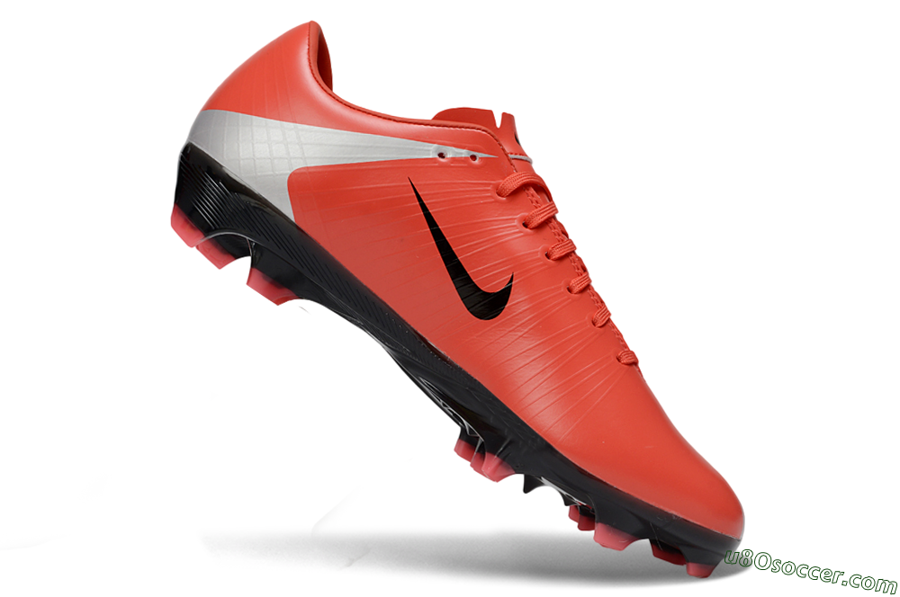 Nike Air Zoom Mercurial Vapor 16 Elite FG Firm Ground Soccer Cleats - Red/Vibrant Red/Steel Gray 4