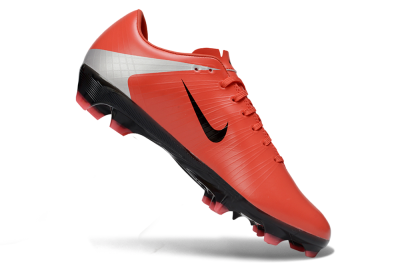 Nike Air Zoom Mercurial Vapor 16 Elite FG Firm Ground Soccer Cleats - Red/Vibrant Red/Steel Gray