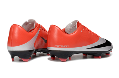 Nike Air Zoom Mercurial Vapor 16 Elite FG Firm Ground Soccer Cleats - Red/Vibrant Red/Steel Gray