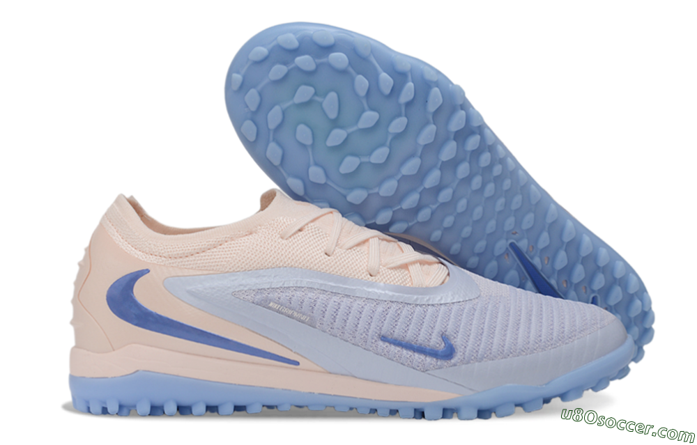 Nike Phantom 6 Elite Low TF Artificial Turf Soccer Shoes - Lavender/Soft Lavender/Pearl Pink 1
