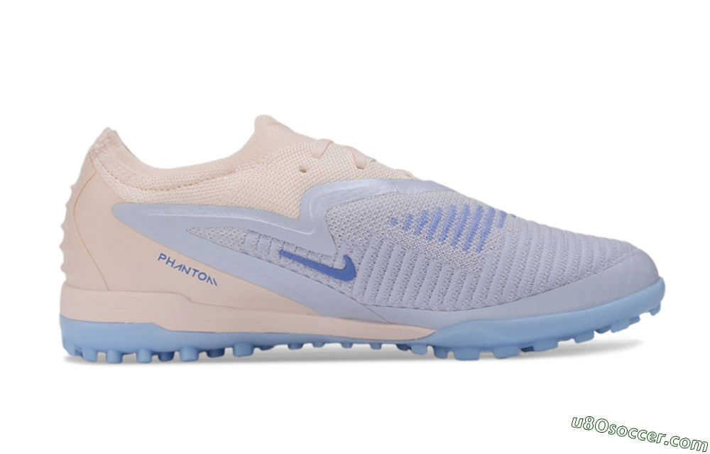 Nike Phantom 6 Elite Low TF Artificial Turf Soccer Shoes - Lavender/Soft Lavender/Pearl Pink 7