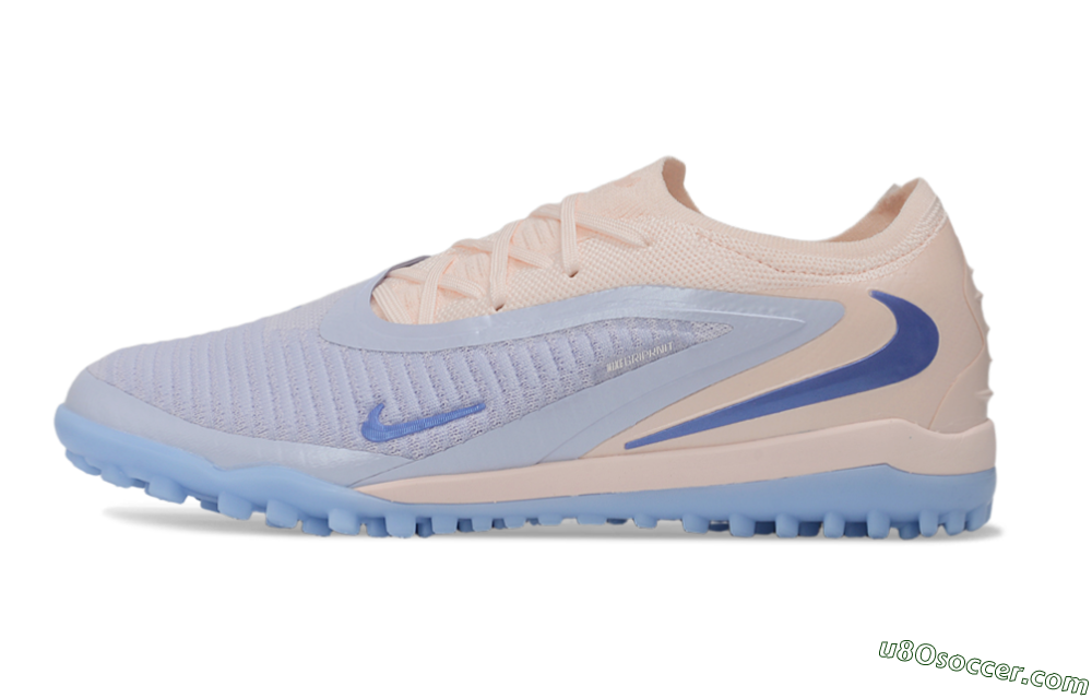 Nike Phantom 6 Elite Low TF Artificial Turf Soccer Shoes - Lavender/Soft Lavender/Pearl Pink 2