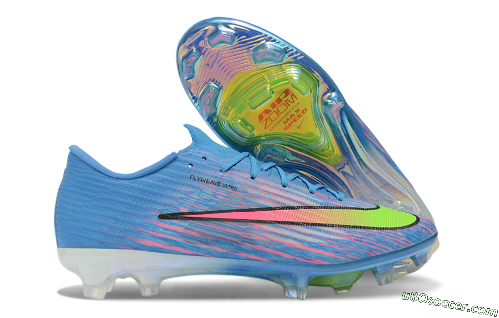 Nike Air Zoom Mercurial Superfly 11 Elite FG Firm Ground Soccer Cleats - Blue/Baltic Blue/Neon Strike 1