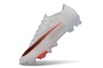 Nike Air Zoom Mercurial Superfly 11 Elite AG Artificial Grass Soccer Cleats - White/Metallic Bronze/Bright Crimson