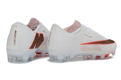Nike Air Zoom Mercurial Superfly 11 Elite AG Artificial Grass Soccer Cleats - White/Metallic Bronze/Bright Crimson