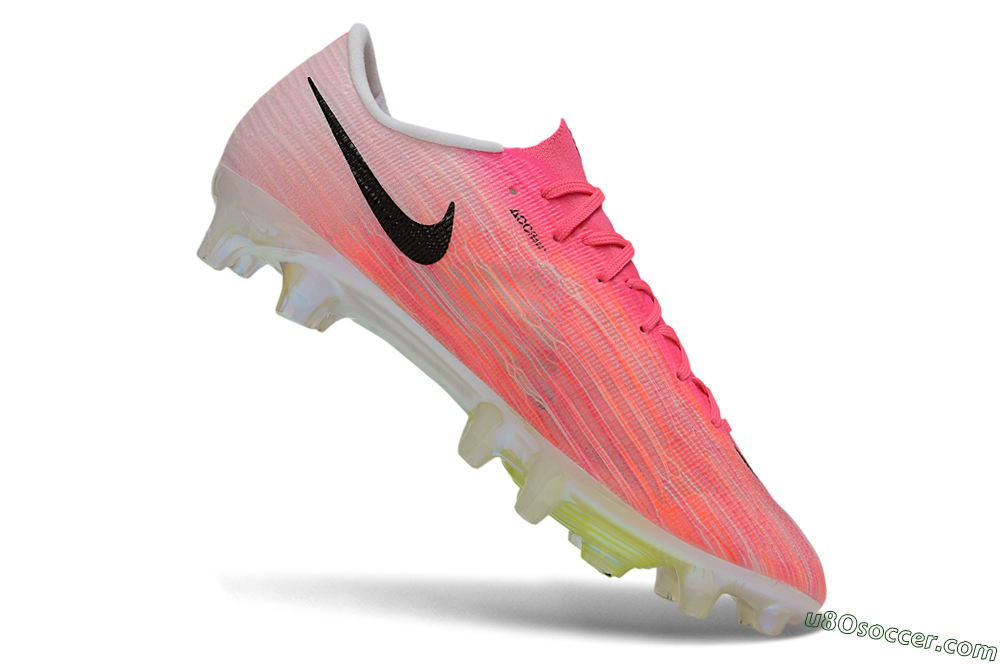 Nike Air Zoom Mercurial Superfly 11 Elite AG Artificial Grass Soccer Cleats - Pink/Sunset Pink/Electric Yellow 5