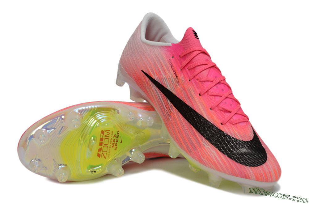 Nike Air Zoom Mercurial Superfly 11 Elite AG Artificial Grass Soccer Cleats - Pink/Sunset Pink/Electric Yellow 4