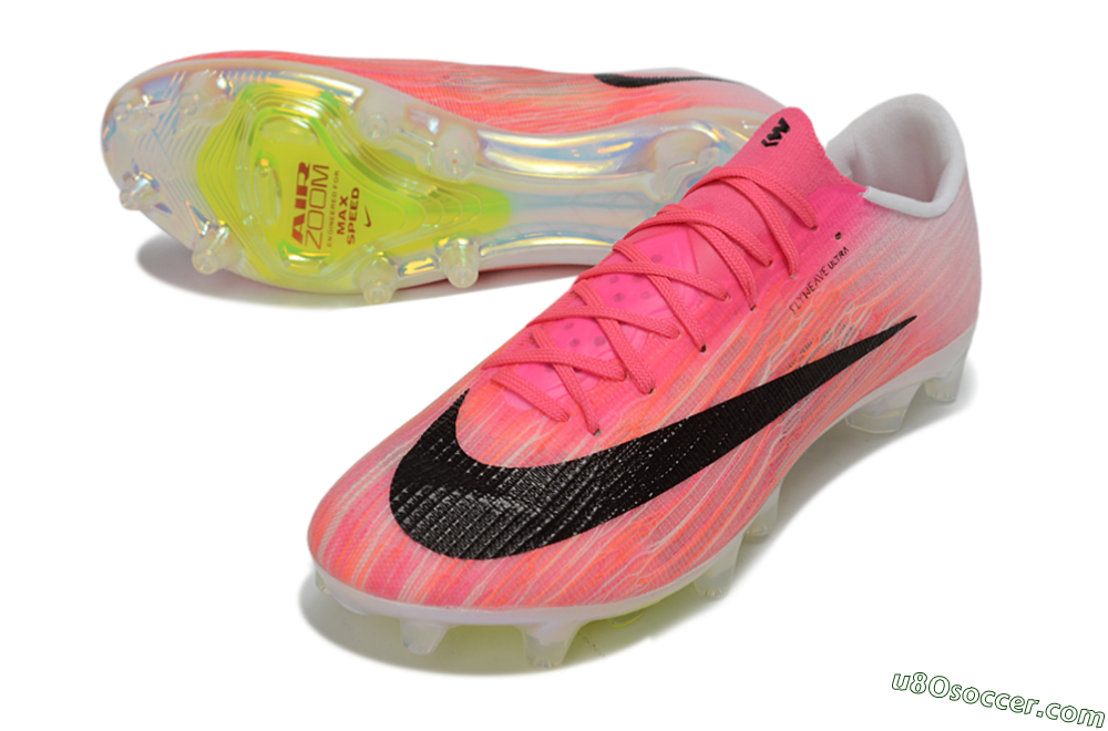 Nike Air Zoom Mercurial Superfly 11 Elite AG Artificial Grass Soccer Cleats - Pink/Sunset Pink/Electric Yellow 3