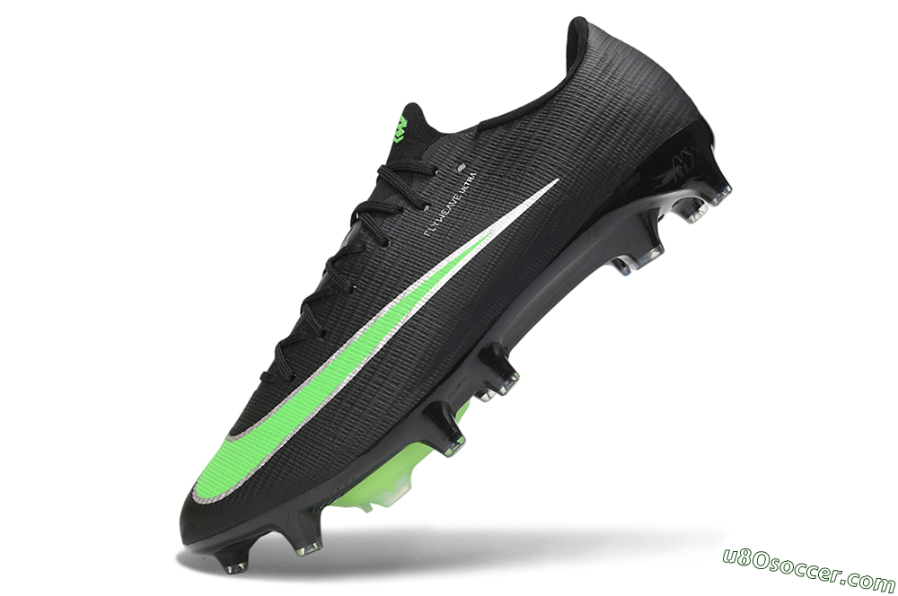 Nike Air Zoom Mercurial Superfly 11 Elite AG Artificial Grass Soccer Cleats - Black/Black/Electric Green 6
