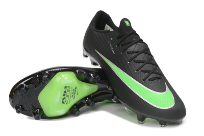 Nike Air Zoom Mercurial Superfly 11 Elite AG Artificial Grass Soccer Cleats - Black/Black/Electric Green