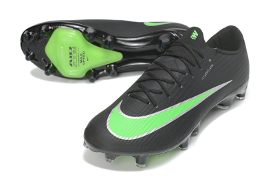 Nike Air Zoom Mercurial Superfly 11 Elite AG Artificial Grass Soccer Cleats - Black/Black/Electric Green
