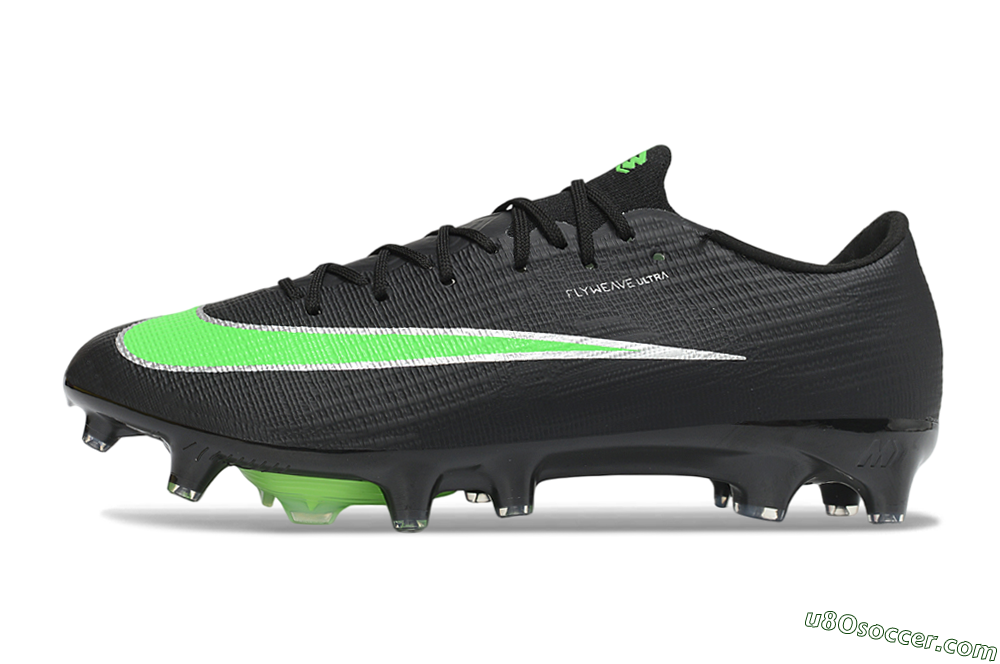Nike Air Zoom Mercurial Superfly 11 Elite AG Artificial Grass Soccer Cleats - Black/Black/Electric Green 2