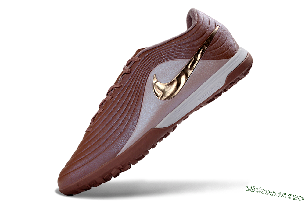 Nike Tiempo Legend 11 Elite TF Artificial Turf Soccer Shoes - Bronze/Metallic Bronze/Pearl Pink 6