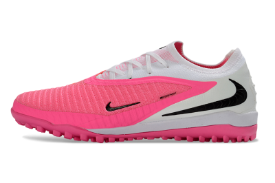 Nike Phantom 6 Elite Low TF Artificial Turf Soccer Shoes - Pink/Hyper Pink/White
