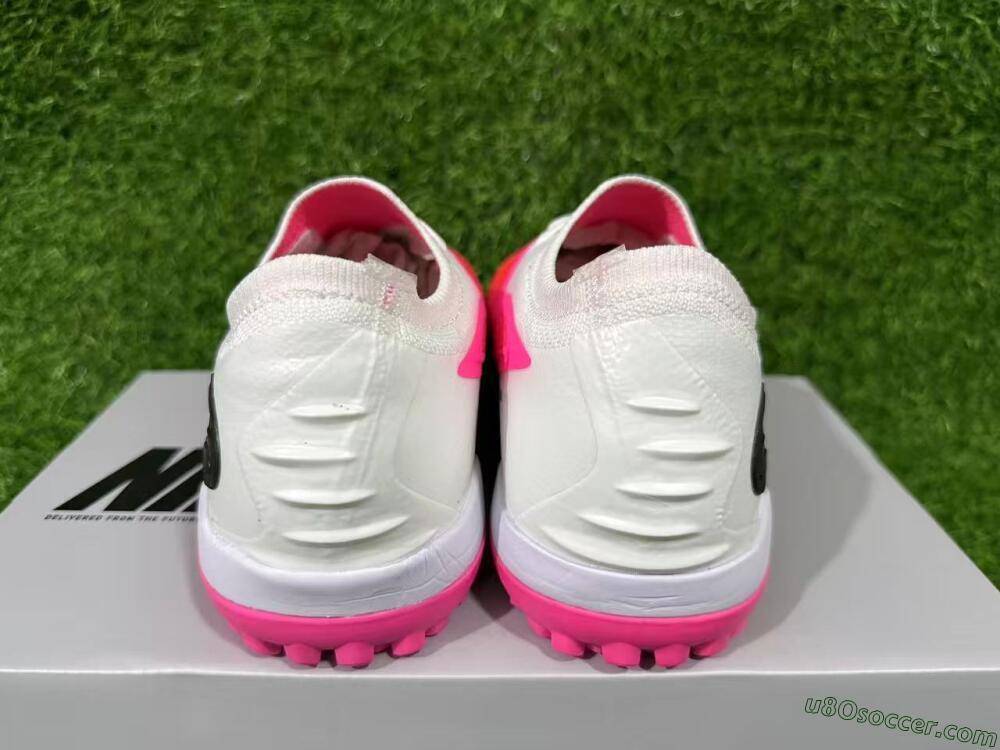 Nike Phantom 6 Elite Low TF Artificial Turf Soccer Shoes - Pink/Hyper Pink/White