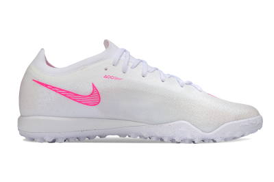 Nike Air Zoom Mercurial Vapor 17 Elite FG Firm Ground Soccer Cleats - White/White/Hyper Pink