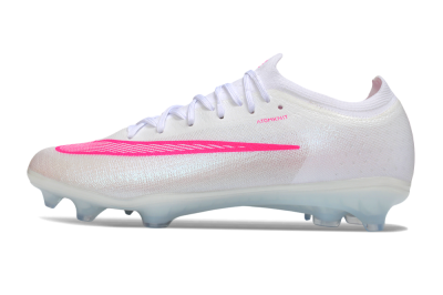 Nike Air Zoom Mercurial Vapor 17 Elite FG Firm Ground Soccer Cleats - White/White/Hyper Pink
