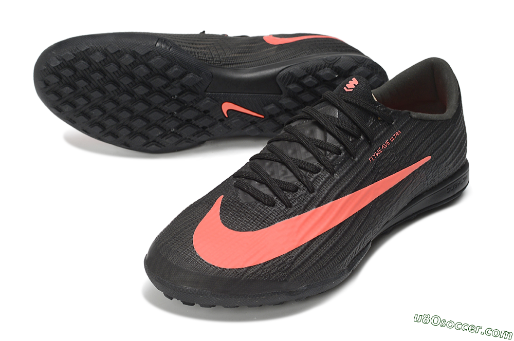 Nike Air Zoom Mercurial Superfly 11 Elite TF Artificial Turf Soccer Shoes - Black/Black/Bright Crimson 3