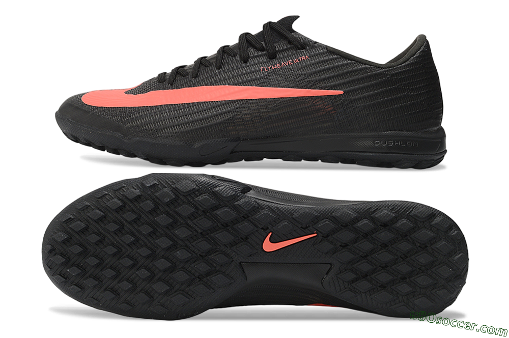 Nike Air Zoom Mercurial Superfly 11 Elite TF Artificial Turf Soccer Shoes - Black/Black/Bright Crimson 0