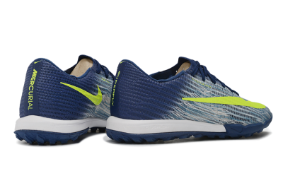 Nike Air Zoom Mercurial Superfly 11 Elite TF Artificial Turf Soccer Shoes - Blue/Midnight Navy/Volt