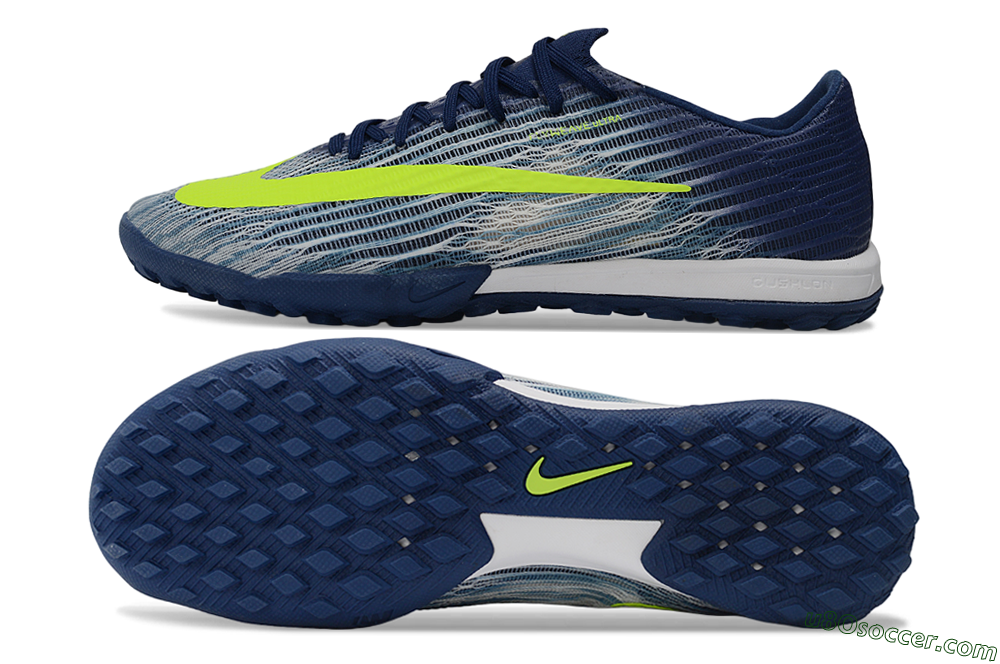 Nike Air Zoom Mercurial Superfly 11 Elite TF Artificial Turf Soccer Shoes - Blue/Midnight Navy/Volt 0