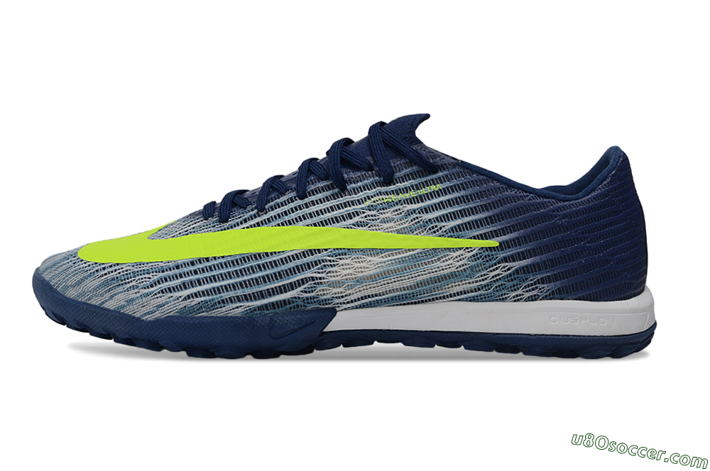 Nike Air Zoom Mercurial Superfly 11 Elite TF Artificial Turf Soccer Shoes - Blue/Midnight Navy/Volt 2