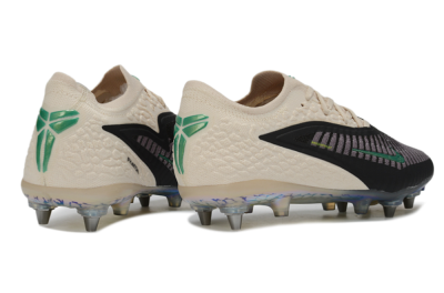 Nike Phantom 6 Elite Low SG Soft Ground Soccer Cleats - Beige/Sanddrift/Black