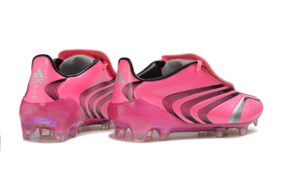 Messi x Adidas F50 Elite Tunit FG Firm Ground Soccer Cleats - Pink/Lucid Pink/Core Black