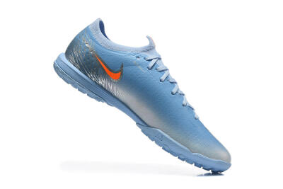 Nike Air Zoom Mercurial Vapor 17 Elite TF Artificial Turf Soccer Shoes - Blue/University Blue/Bright Crimson