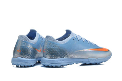 Nike Air Zoom Mercurial Vapor 17 Elite TF Artificial Turf Soccer Shoes - Blue/University Blue/Bright Crimson
