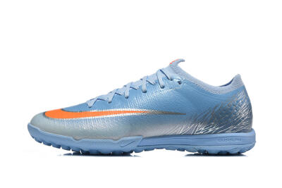 Nike Air Zoom Mercurial Vapor 17 Elite TF Artificial Turf Soccer Shoes - Blue/University Blue/Bright Crimson