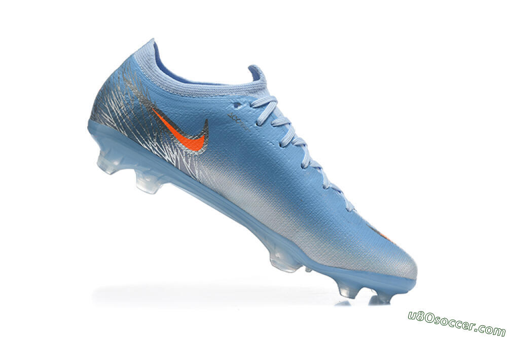 Nike Air Zoom Mercurial Vapor 17 Elite FG Firm Ground Soccer Cleats - Blue/University Blue/Metallic Silver 7