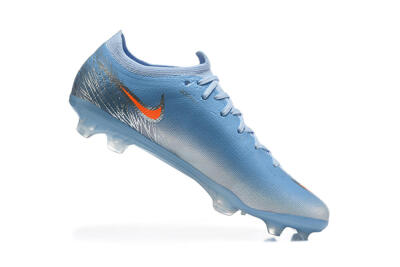 Nike Air Zoom Mercurial Vapor 17 Elite FG Firm Ground Soccer Cleats - Blue/University Blue/Metallic Silver