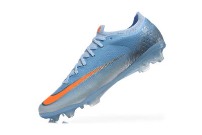 Nike Air Zoom Mercurial Vapor 17 Elite FG Firm Ground Soccer Cleats - Blue/University Blue/Metallic Silver