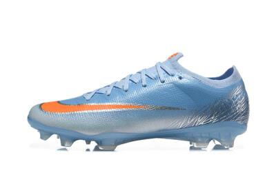 Nike Air Zoom Mercurial Vapor 17 Elite FG Firm Ground Soccer Cleats - Blue/University Blue/Metallic Silver