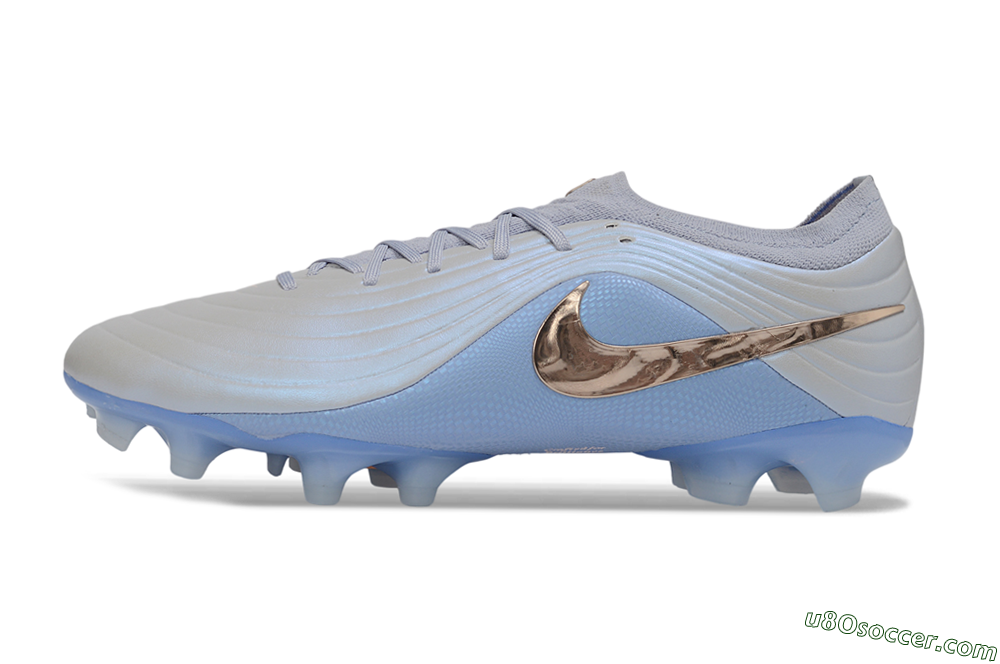 Nike Tiempo Legend 11 Elite FG Firm Ground Soccer Cleats - Blue/Atmosphere Grey/Metallic Copper 2