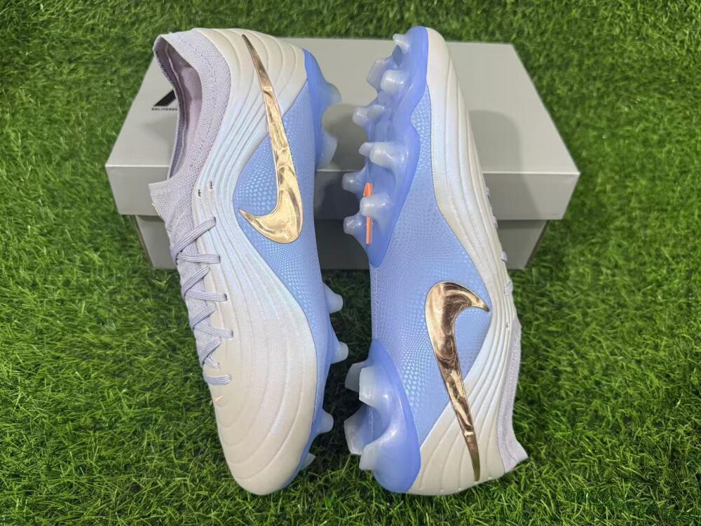 Nike Tiempo Legend 11 Elite FG Firm Ground Soccer Cleats - Blue/Atmosphere Grey/Metallic Copper