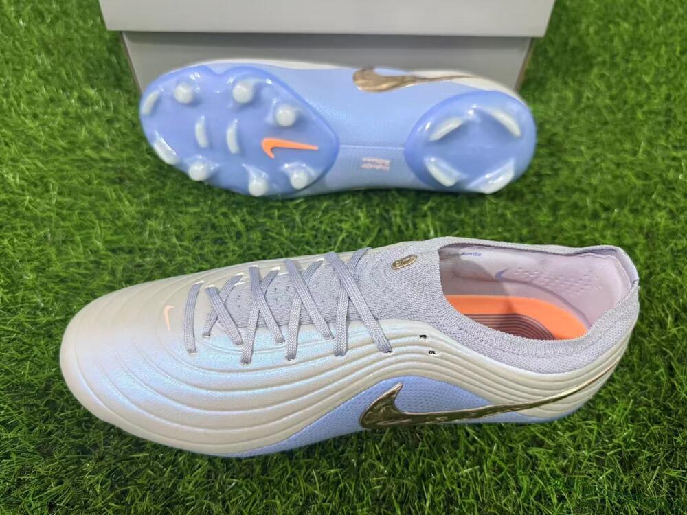 Nike Tiempo Legend 11 Elite FG Firm Ground Soccer Cleats - Blue/Atmosphere Grey/Metallic Copper