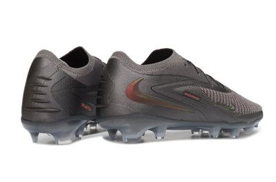 Nike Phantom 6 Elite Low FG Firm Ground Soccer Cleats - Grey/Iron Grey/Total Orange