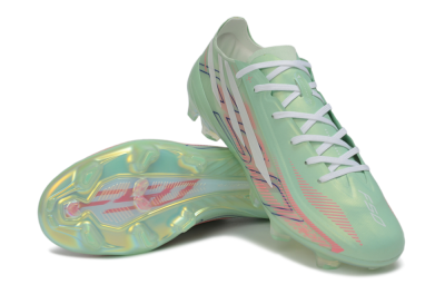 Adidas F50 Hyperfast Elite FG Firm Ground Soccer Cleats - Green/Mint/Iridescent