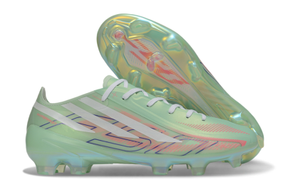Adidas F50 Hyperfast Elite FG Firm Ground Soccer Cleats - Green/Mint/Iridescent