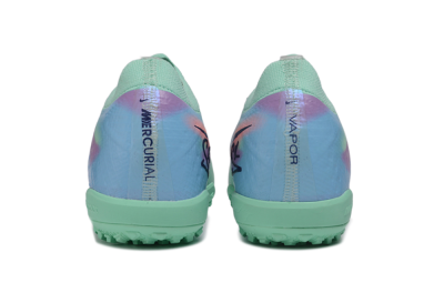 Nike Air Zoom Mercurial Vapor 17 Elite TF Artificial Turf Soccer Shoes - Green/Mint Foam/Psychic Purple