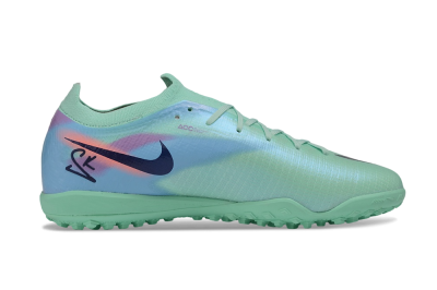 Nike Air Zoom Mercurial Vapor 17 Elite TF Artificial Turf Soccer Shoes - Green/Mint Foam/Psychic Purple
