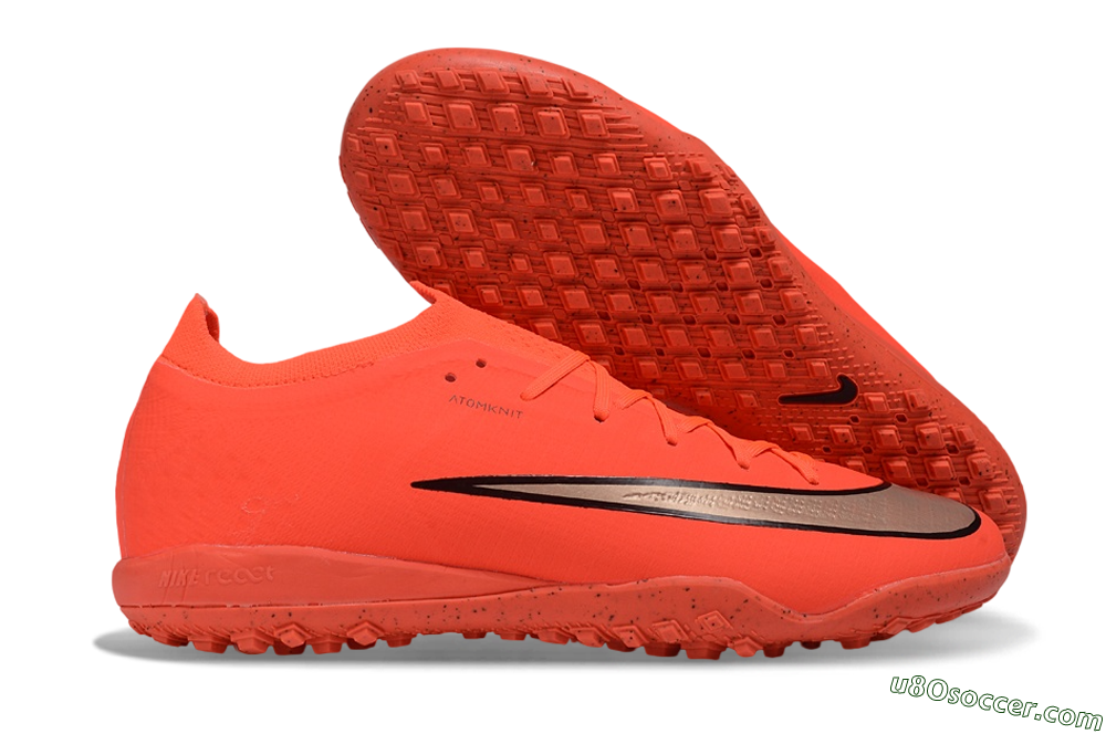 Nike Air Zoom Mercurial Vapor 17 Elite TF Artificial Turf Soccer Shoes - Orange/Bright Crimson/Metallic Copper 1