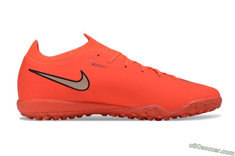 Nike Air Zoom Mercurial Vapor 17 Elite TF Artificial Turf Soccer Shoes - Orange/Bright Crimson/Metallic Copper 7