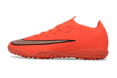 Nike Air Zoom Mercurial Vapor 17 Elite TF Artificial Turf Soccer Shoes - Orange/Bright Crimson/Metallic Copper