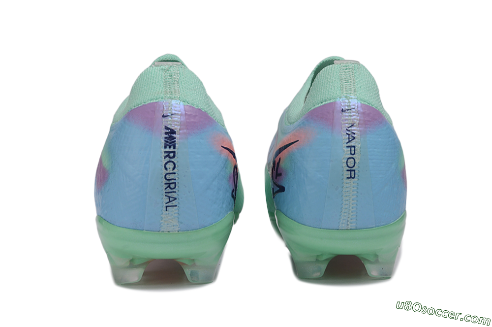 Nike Air Zoom Mercurial Vapor 17 Elite FG Firm Ground Soccer Cleats - Green/Mint Foam/Sunset Glow 5