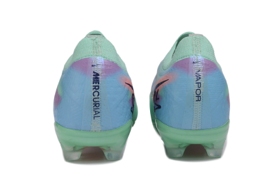 Nike Air Zoom Mercurial Vapor 17 Elite FG Firm Ground Soccer Cleats - Green/Mint Foam/Sunset Glow