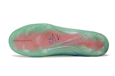 Nike Air Zoom Mercurial Vapor 17 Elite FG Firm Ground Soccer Cleats - Green/Mint Foam/Sunset Glow